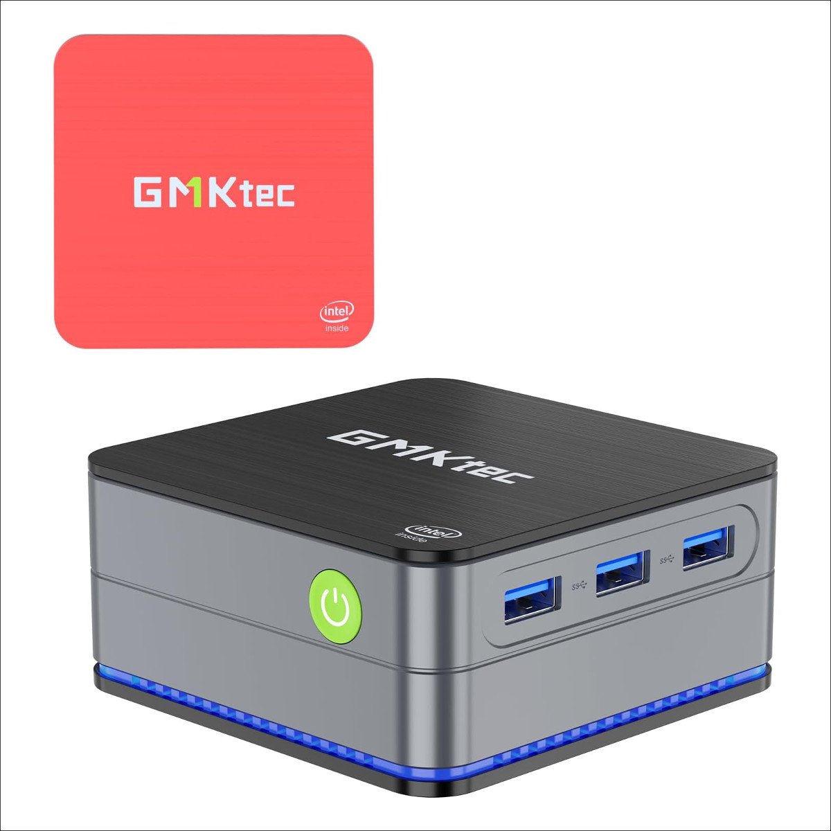 GMK NucBox G2 － Intel N100搭載のミニPC、RAMやSSDの容量も十分