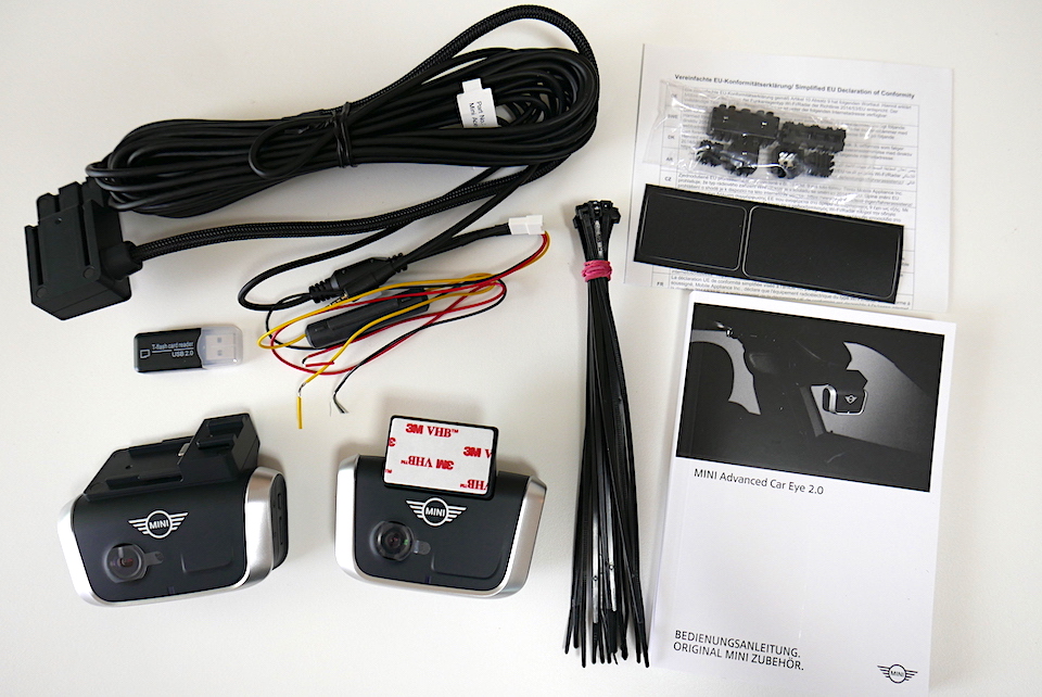 MINI純正ドライブレコーダーADVANCED CAR EYEが入荷しました | wright