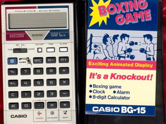 Casio BG-15 Game Calculator | Vintage Electronics Have Soul – The