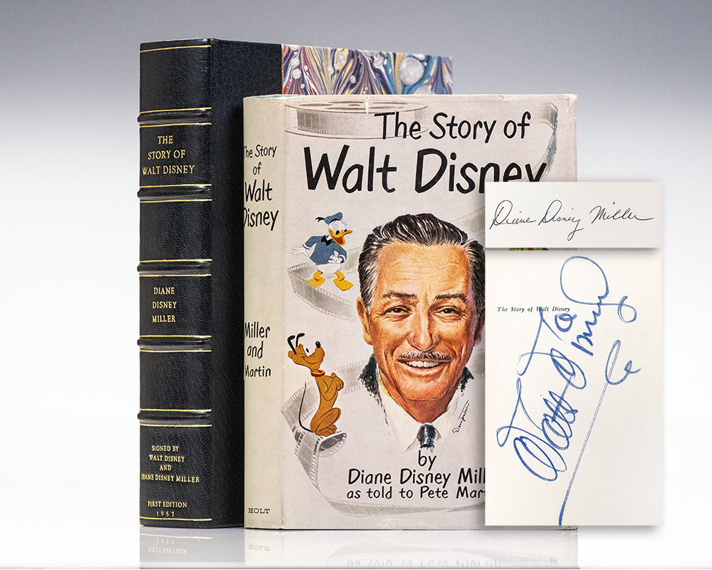 The Story of Walt Disney. - Raptis Rare Books | Fine Rare and