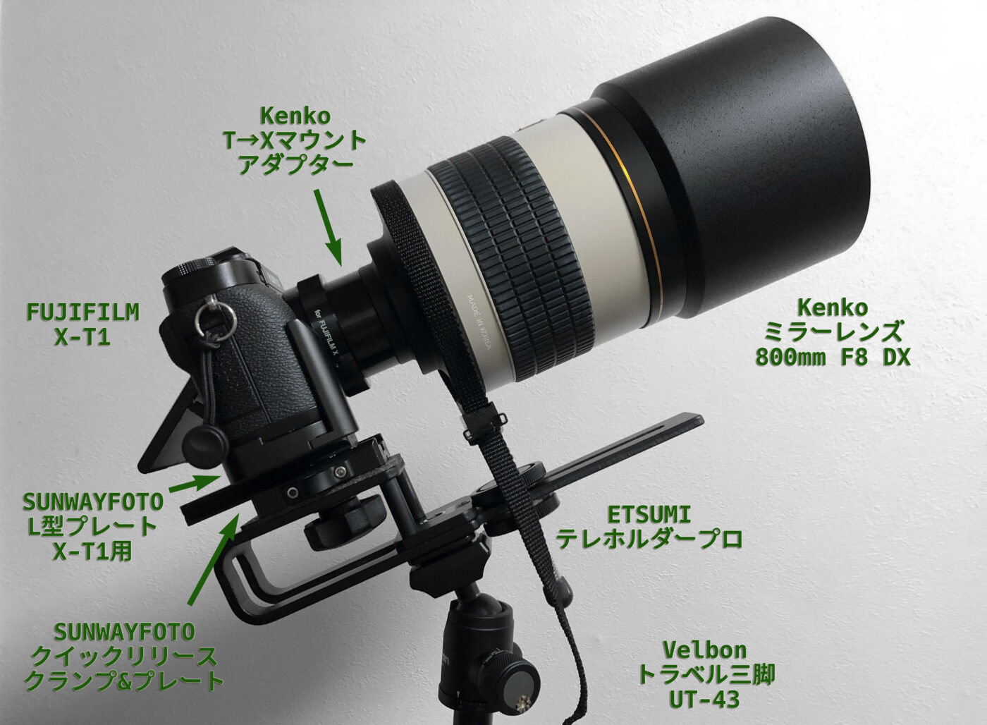 Kenko(ケンコー)ミラーレンズ800mmF8 DX実写レビュー【作例