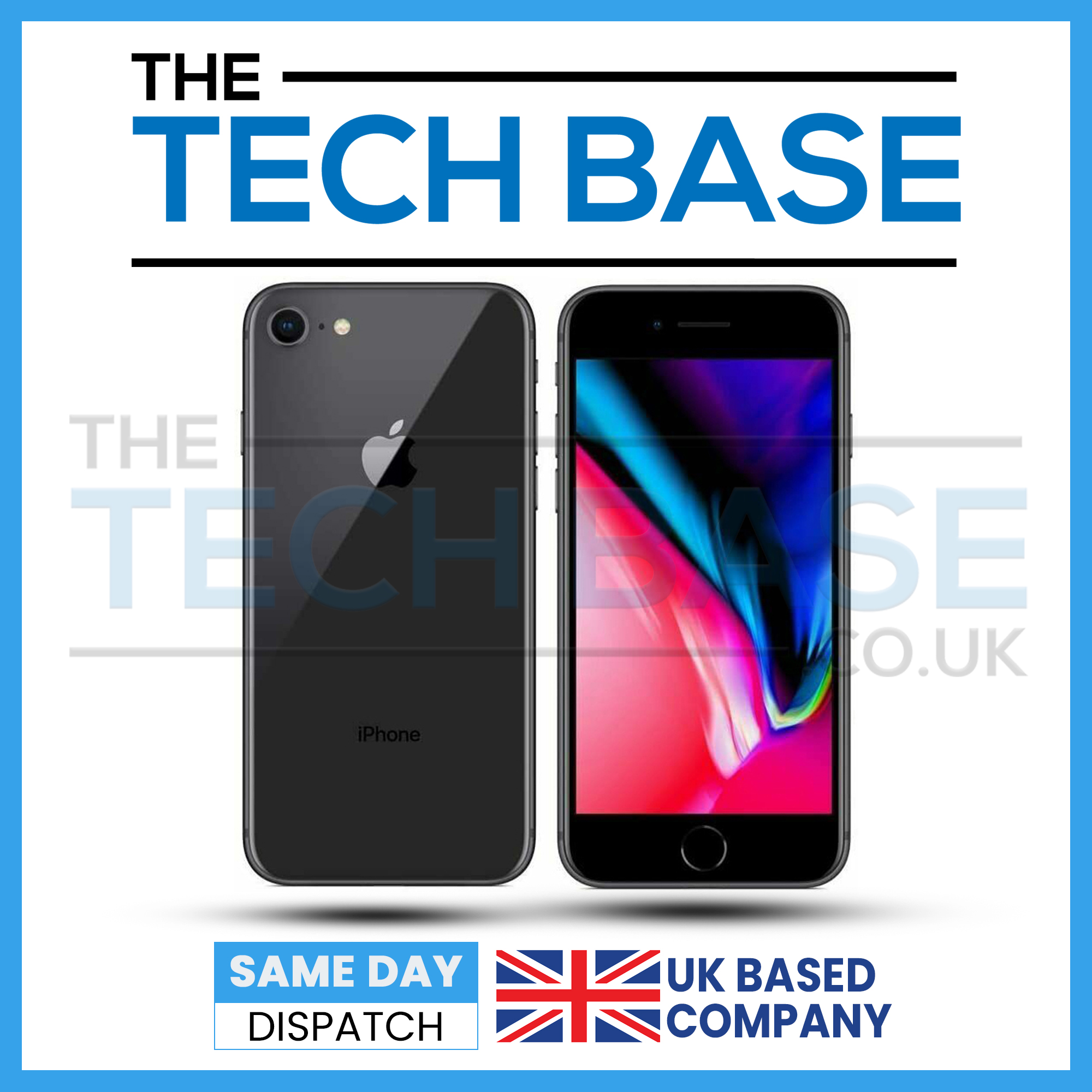 Apple iPhone 8 Mobile Phone Sim Free unlocked - The Techbase
