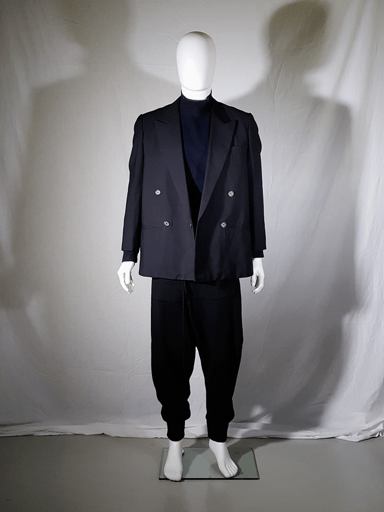 L.Q. Y's for men double breasted blazer - VANIITAS vintage