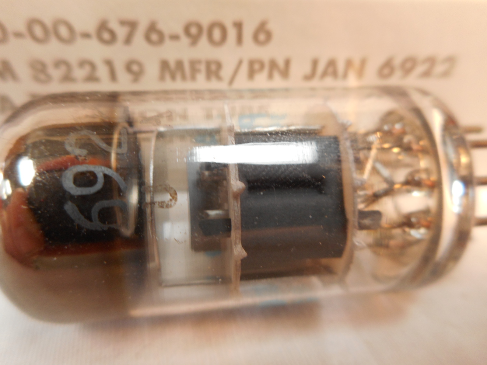 6922 ECC88 Philips ECG Valve Tube NOS (V159) | Vintage Electronics