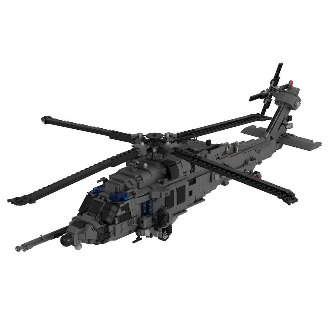 MOC-136938 HH-60W Jolly Green II Military | Medievalbrick.com