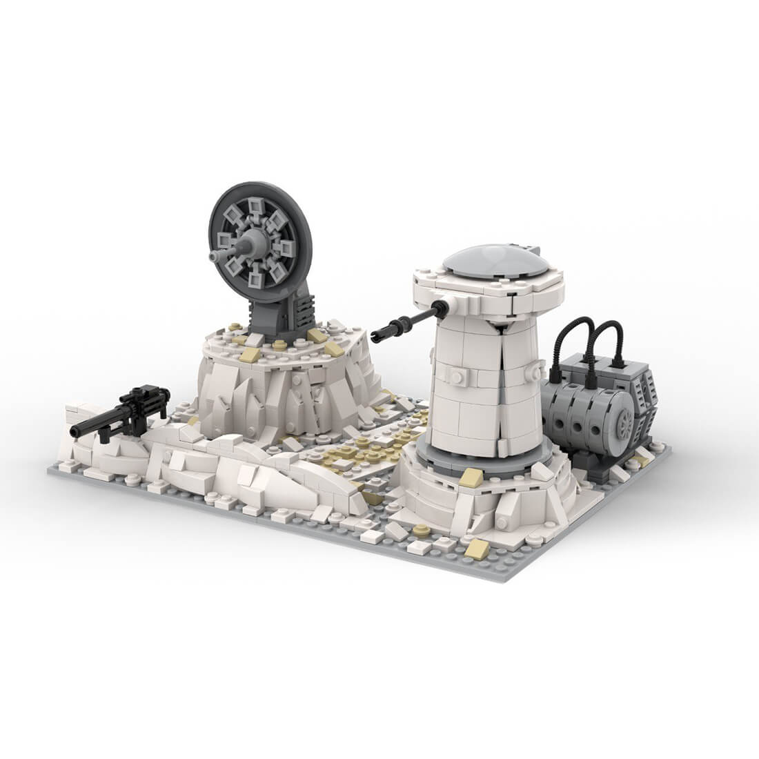 MOC-150680 Sci-Fi Space Wars Artillery Model by BRICKMANstudio