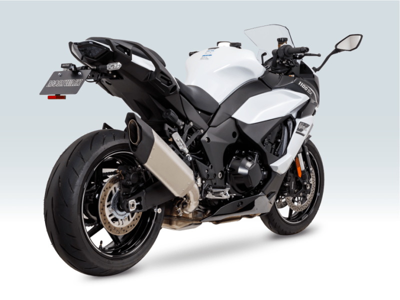 25- Ninja1100SX SE Slip-On Exhaust [BLADE] – モリワキエンジニアリング
