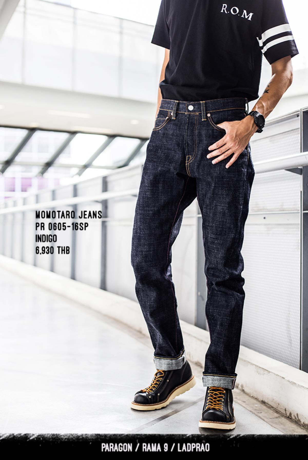 タイのPRONTO DENIM限定】桃太郎ジーンズは16ozのスラブデニム仕様