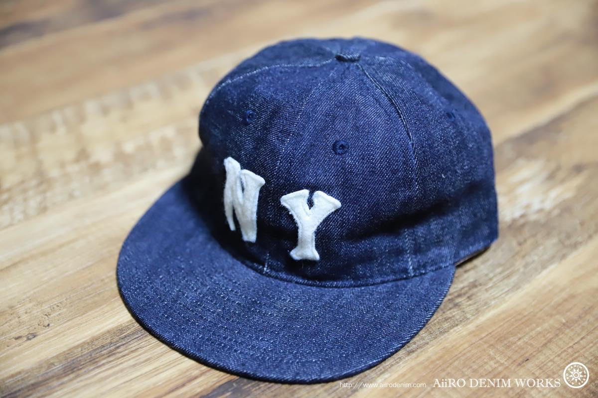 ウエアハウスのデニムキャップ『EBBETS FIELD FLANNELSコラボ