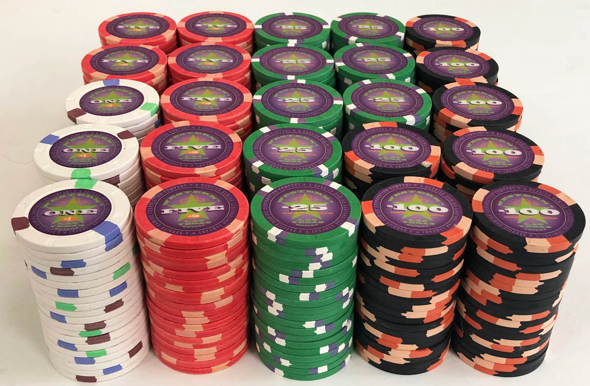 500 Western Casino Paulson Set - Apache Poker Chips