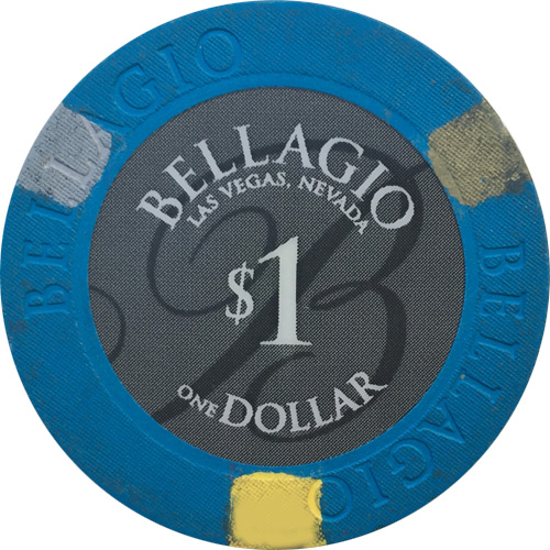 Bellagio $1 Las Vegas Casino Chip - Apache Poker Chips