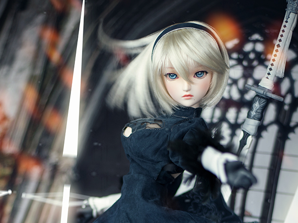 Dollfie Dream 2B Nier:Automata Doll review & unboxing