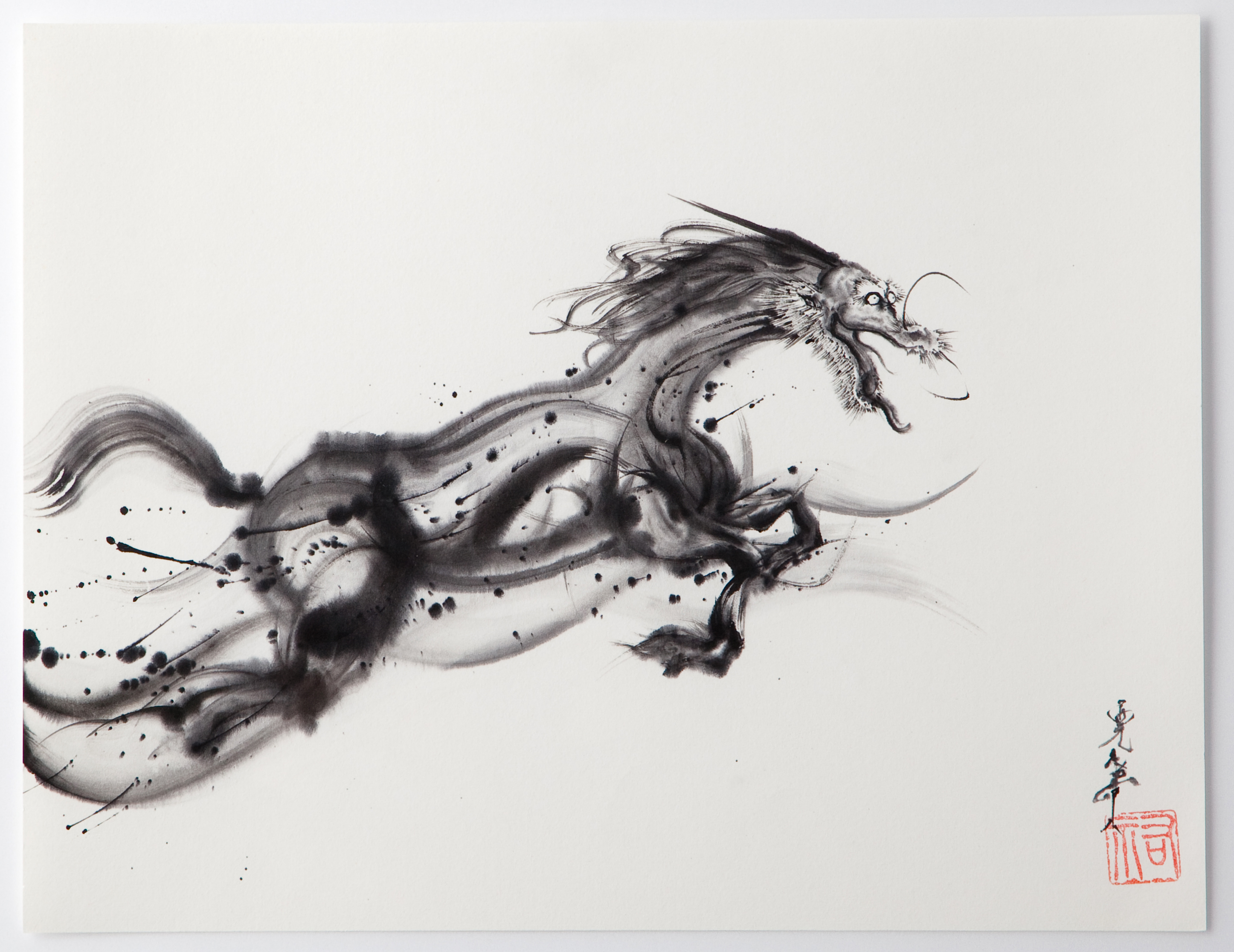 墨絵アーティスト 西元祐貴 | Fukuoka Now