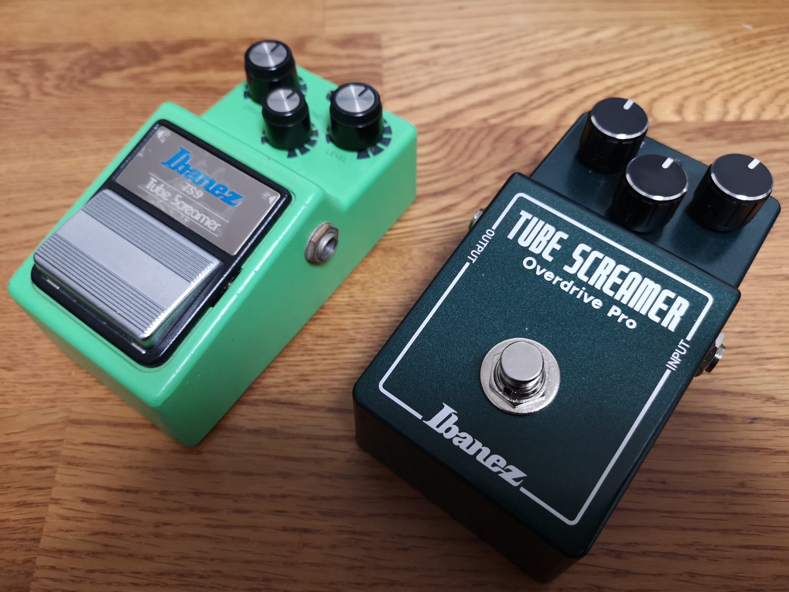 Ibanez TS808HWV2とTS9 1st Reissueを比較してみた – 周波数特性編