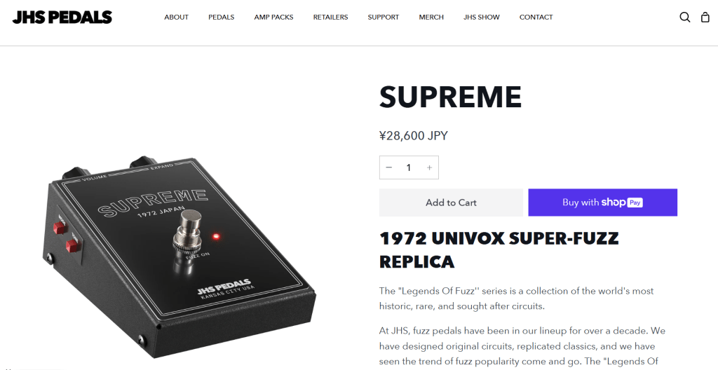 Guyatone WAH FUZZ FS-5が送られてきた！！ | Project JAZZCASTER - by