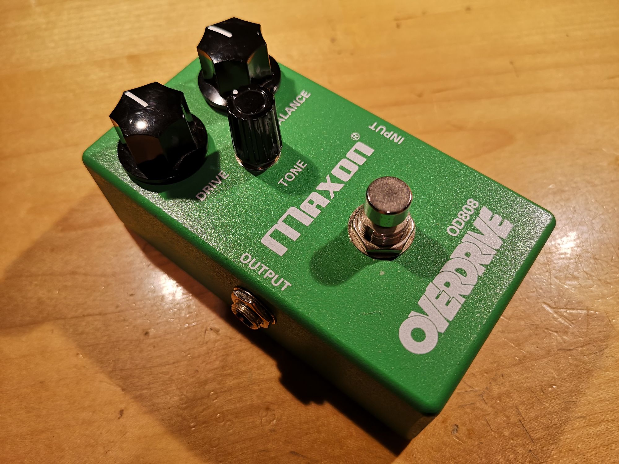 Maxon OD808が我が家にやって来たのでIbanez TS808HW2とTS9と比較して