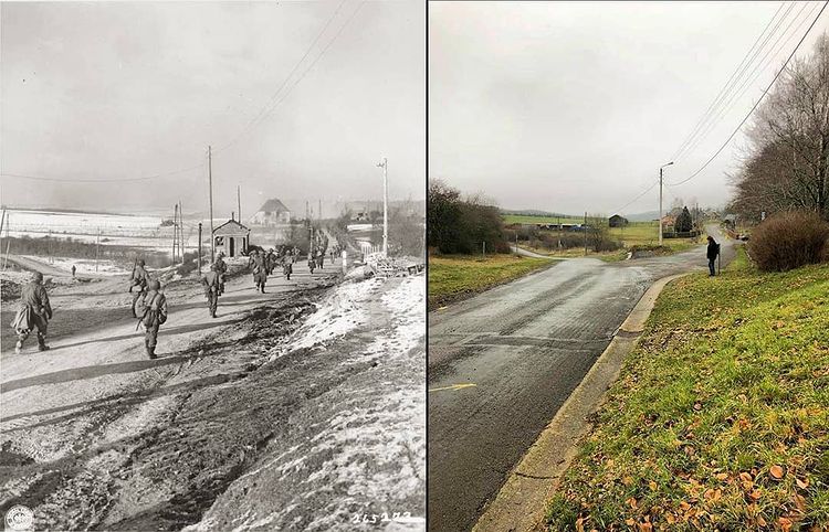 Battle of the Bulge Then & Now Photographs - Joey van Meesen