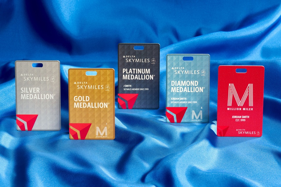 超レア品】デルタ航空 M2 ミリオンマイラー プラチナメダリオン