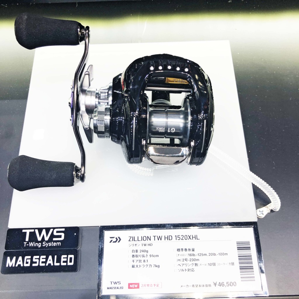 ジリオンTW HD【ダイワ】のハイギア8.1モデル1520XH/XHLをガイド前田が