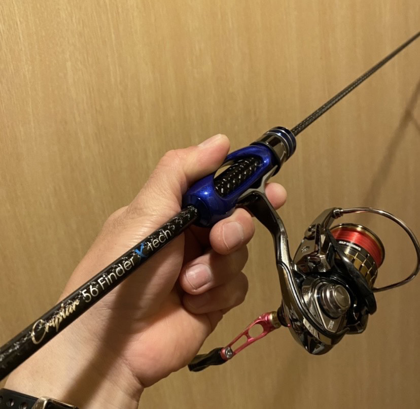 クリスター56ファインダークロステック】繊細な超軽量ジグ単アジングに