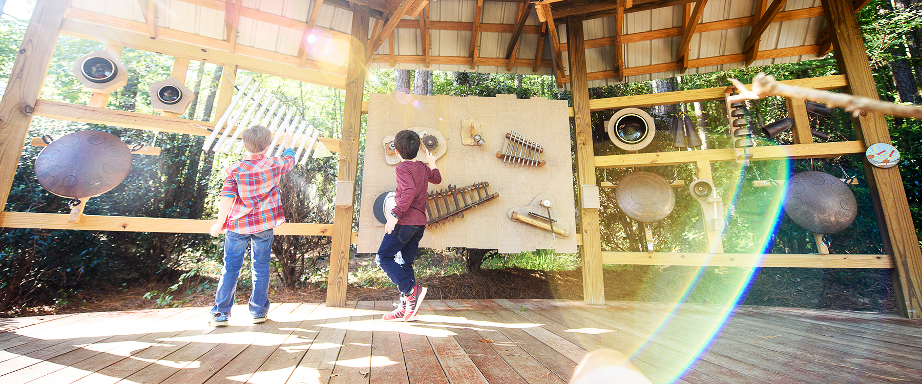 Sound Garden - Museum of Life and Science