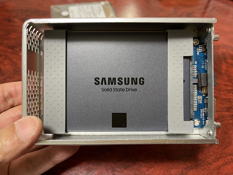 安価なSSDを使って SONY nasne の外付けHDDをSSDに交換した話 その2