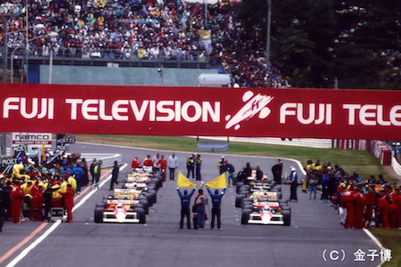 TV】フジテレビNEXT、1987年と88年のF1日本GPを当時のまま放送