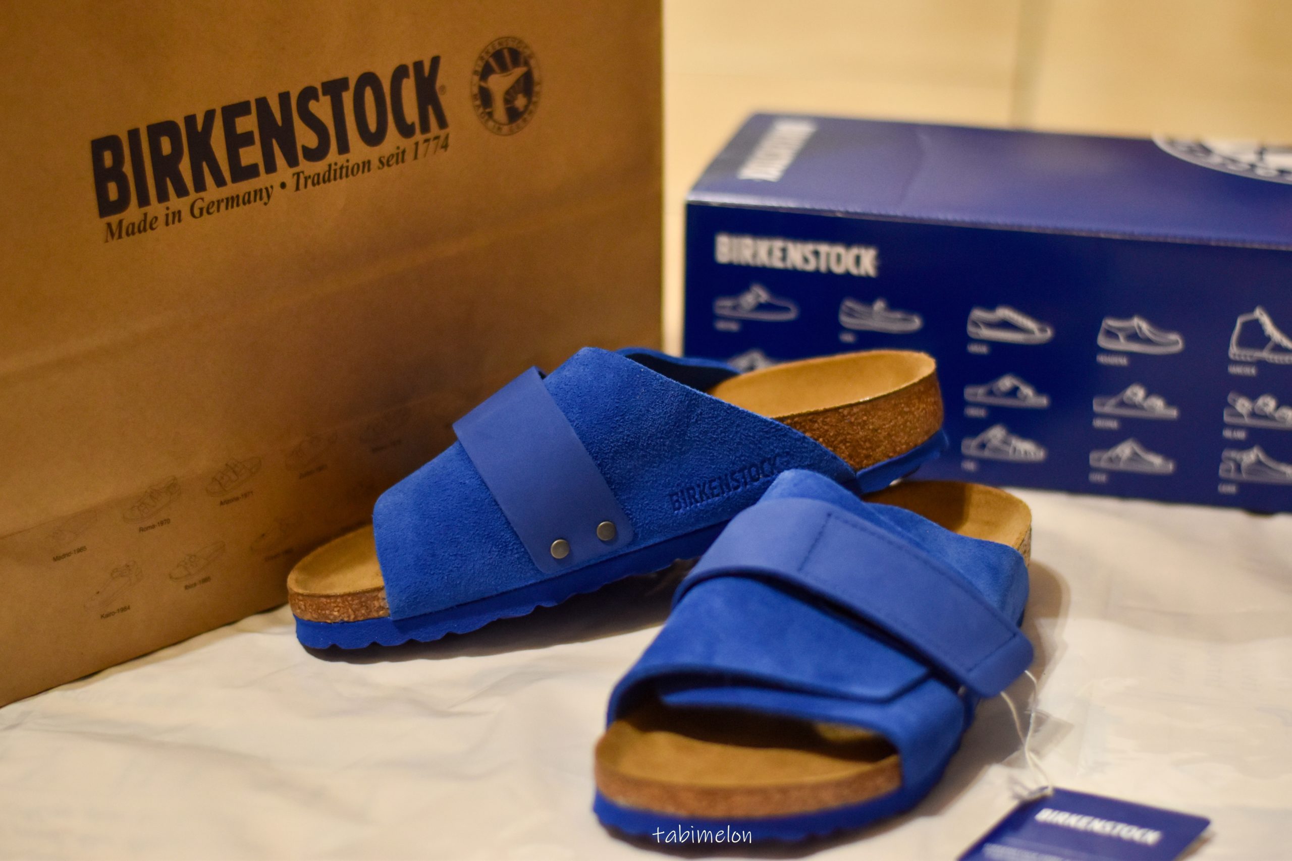 レビュー】20SSビルケンシュトック新作「KYOTO」台湾で購入！ | めろん