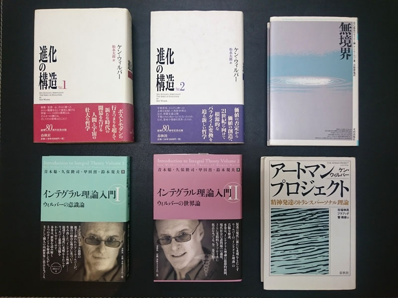 進化の構造」（ケン・ウィルバー著）、強力に頭がわいています！（笑）