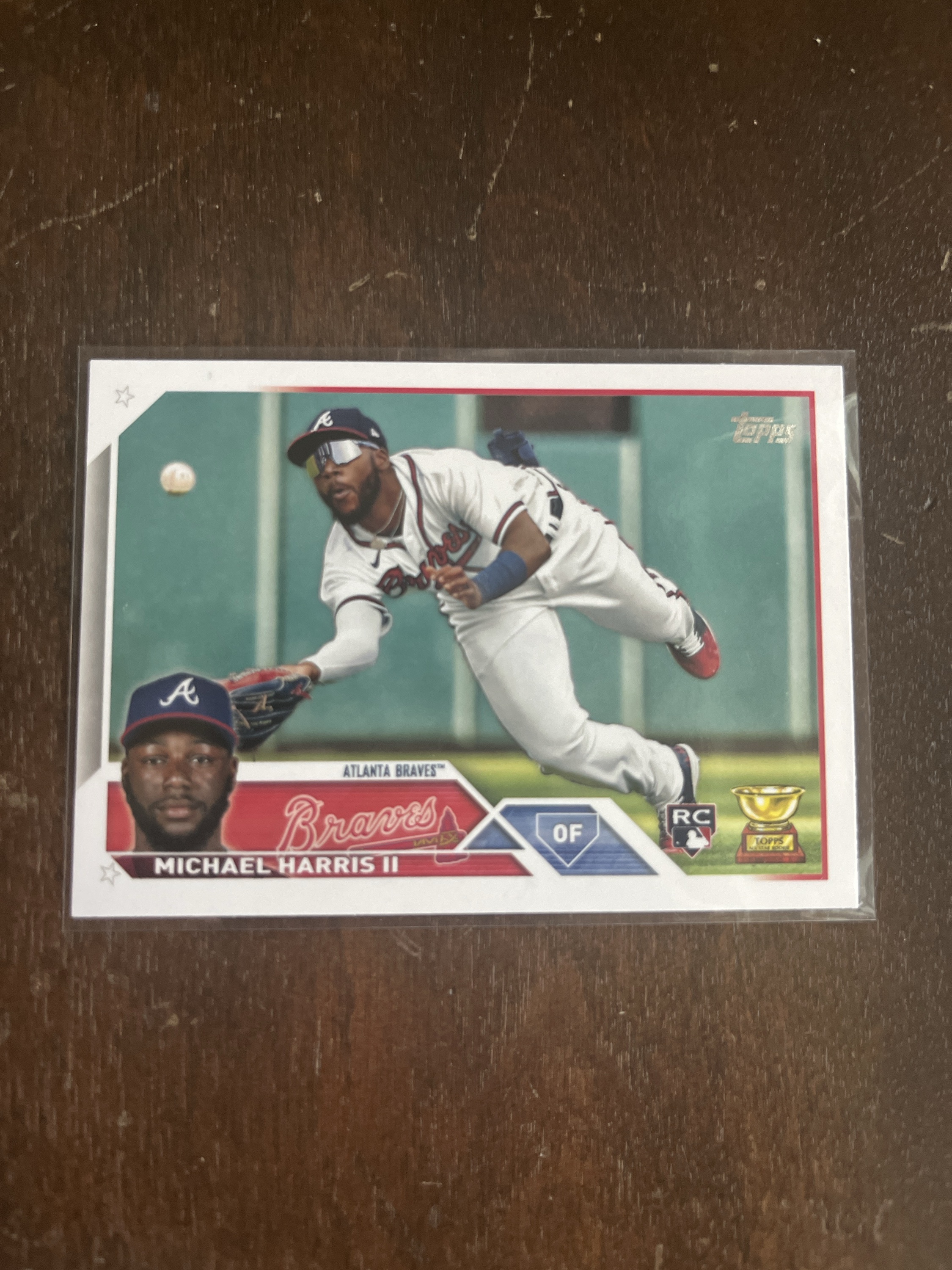 Atlanta Braves Michael Harris II Rookie Card 2023 Topps #226
