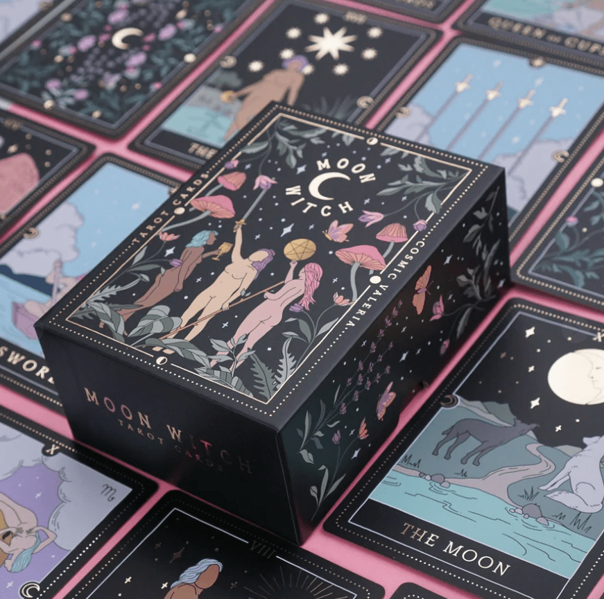 新着】Moon Witch Tarot 限定版 ブラックボックス～大人の女性に