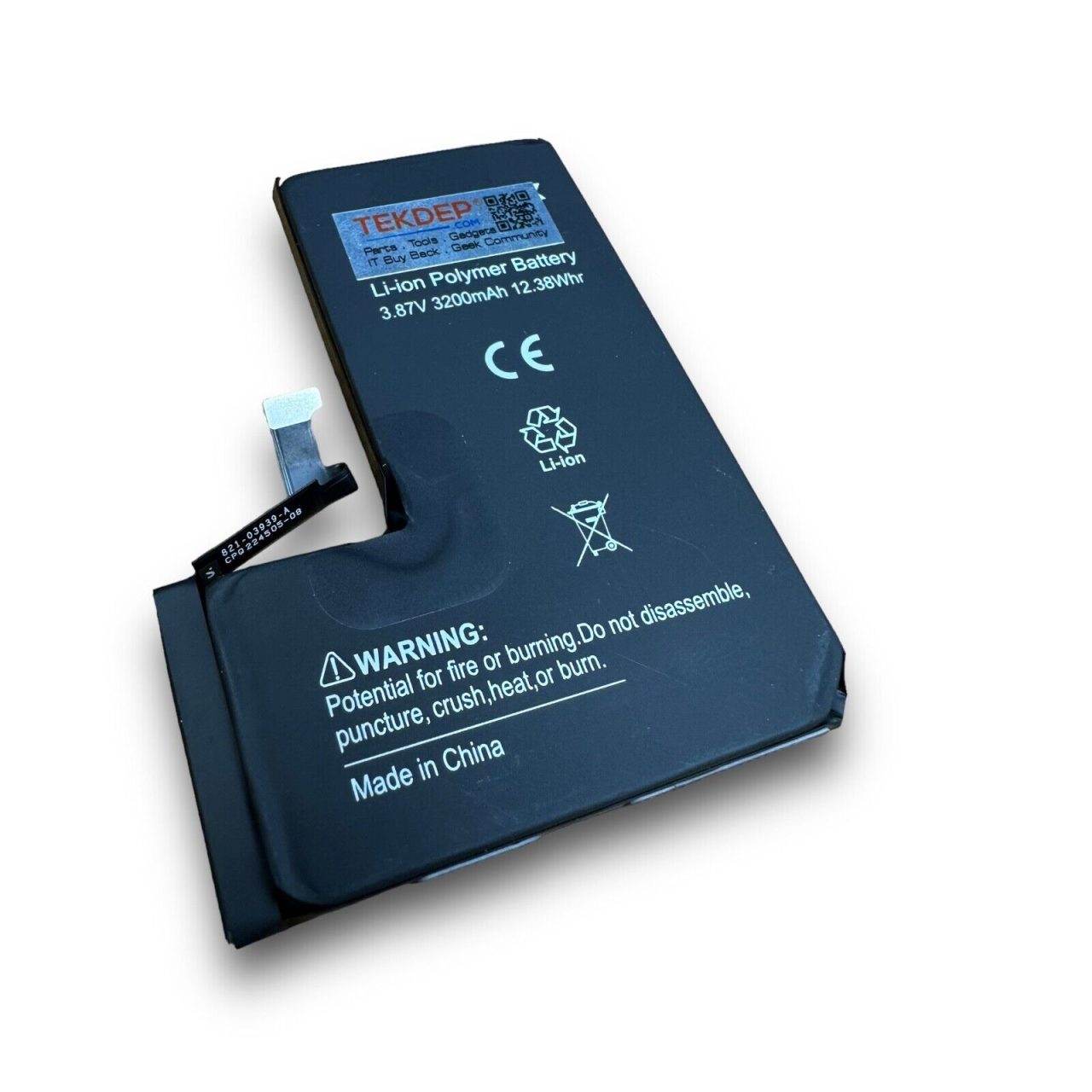 TEKDEP A2650 | New Premium Battery Replacement iPhone 14 Pro | A2866 -