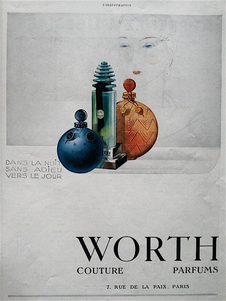 DANS LA NUIT by WORTH (1924) | The Black Narcissus