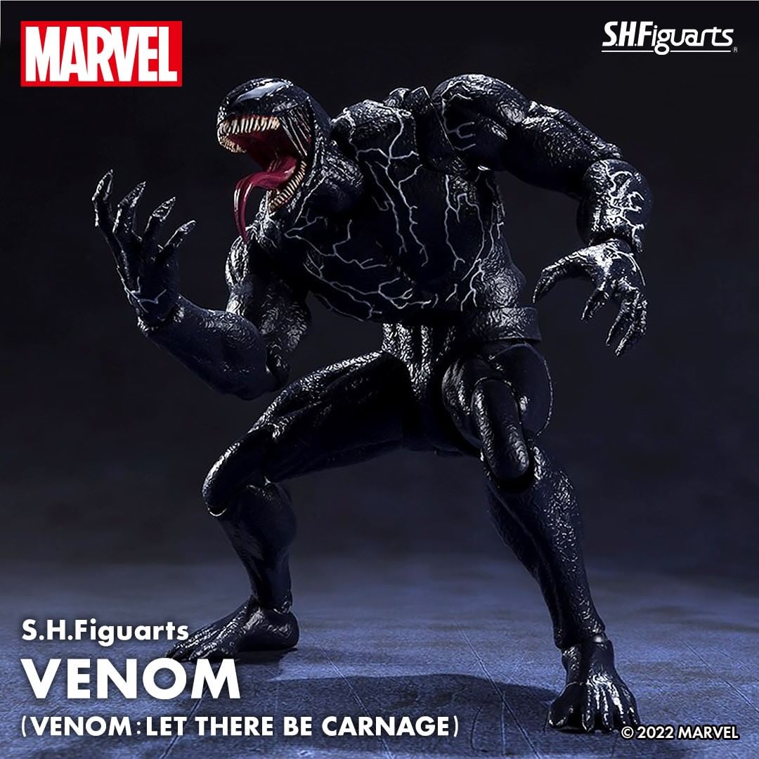 New Venom: Let There Carnage Figures Teased By S.H Figuarts
