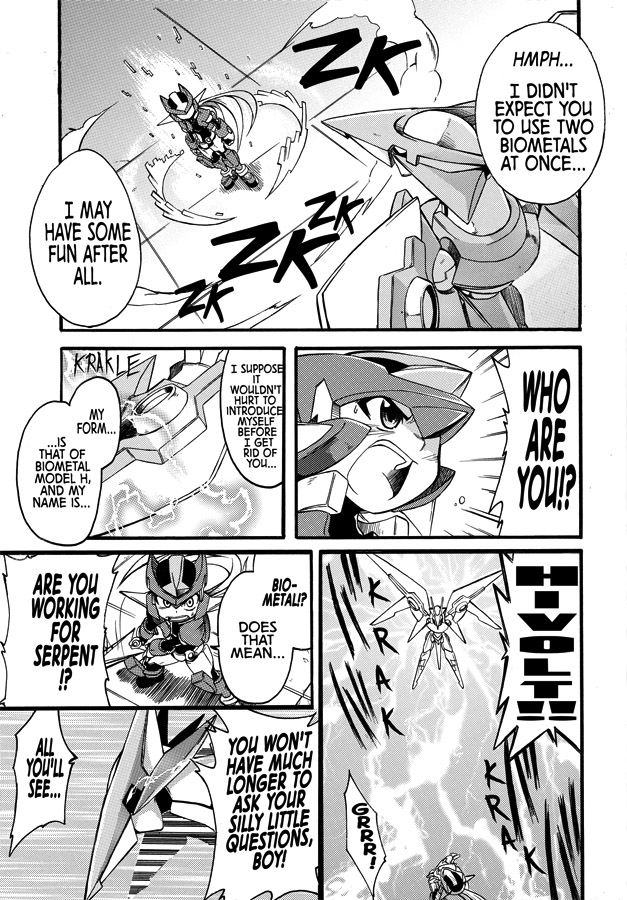 Some Lovely Mega Man ZX Manga Previews - The Mega Man Network