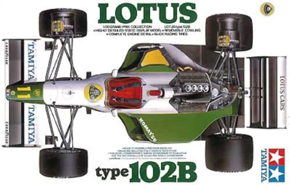 Tamiya Lotus 102B model kit - build diary, photos, tips and advice