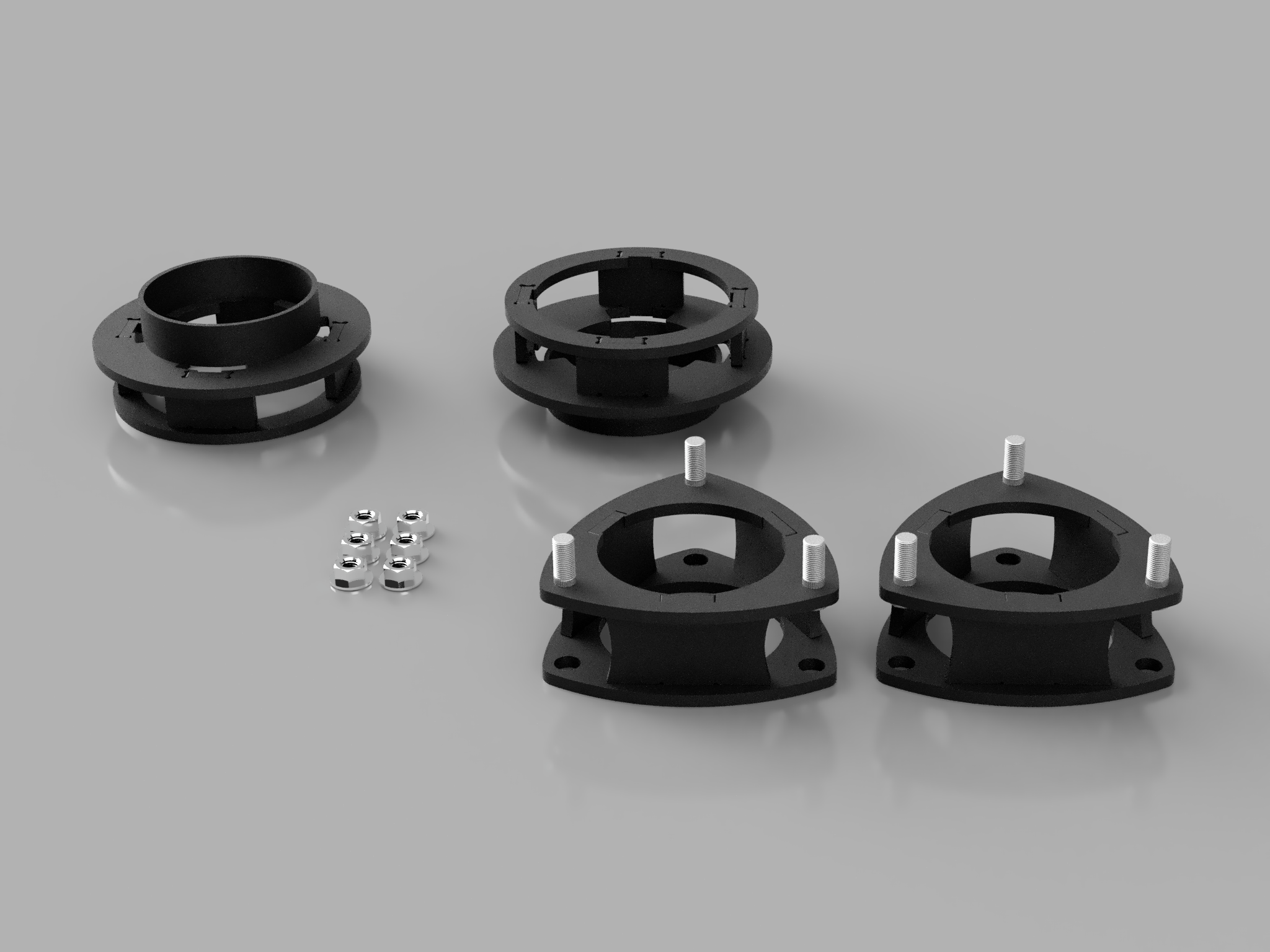 Traxda - Kit #906025 – 2004-2020 Toyota Sienna – 2″ Front/1.8