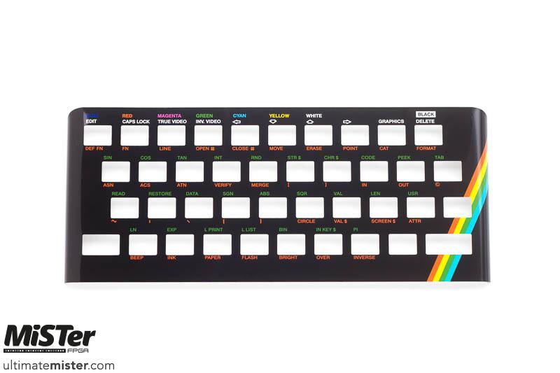ZX Spectrum 16k / 48k Keyboard Faceplate – Ultimate MiSTer FPGA