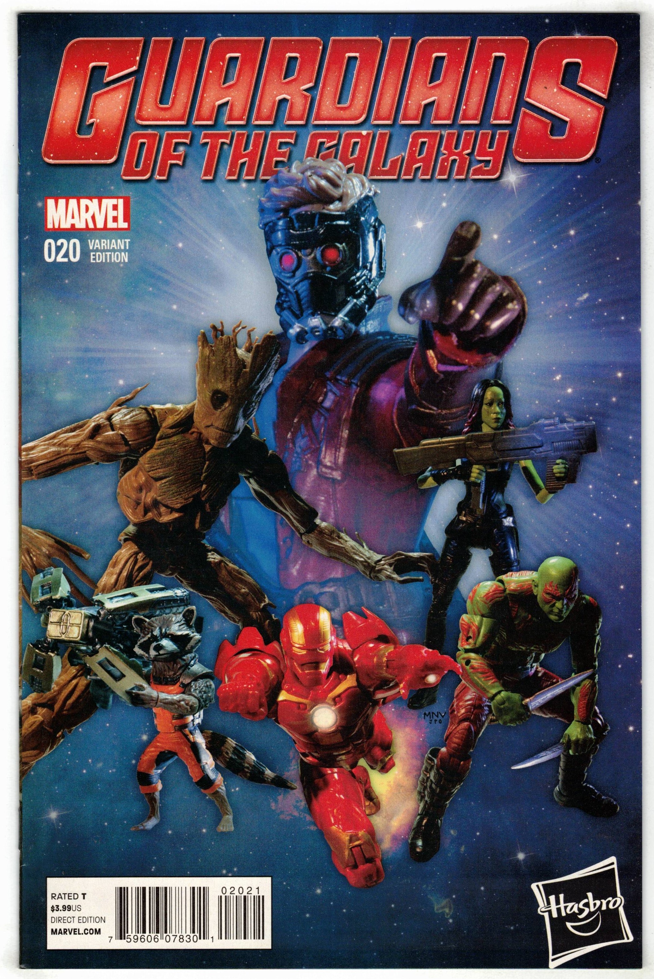Guardians of the Galaxy #20 1:15 Hasbro Marvel Legends Variant