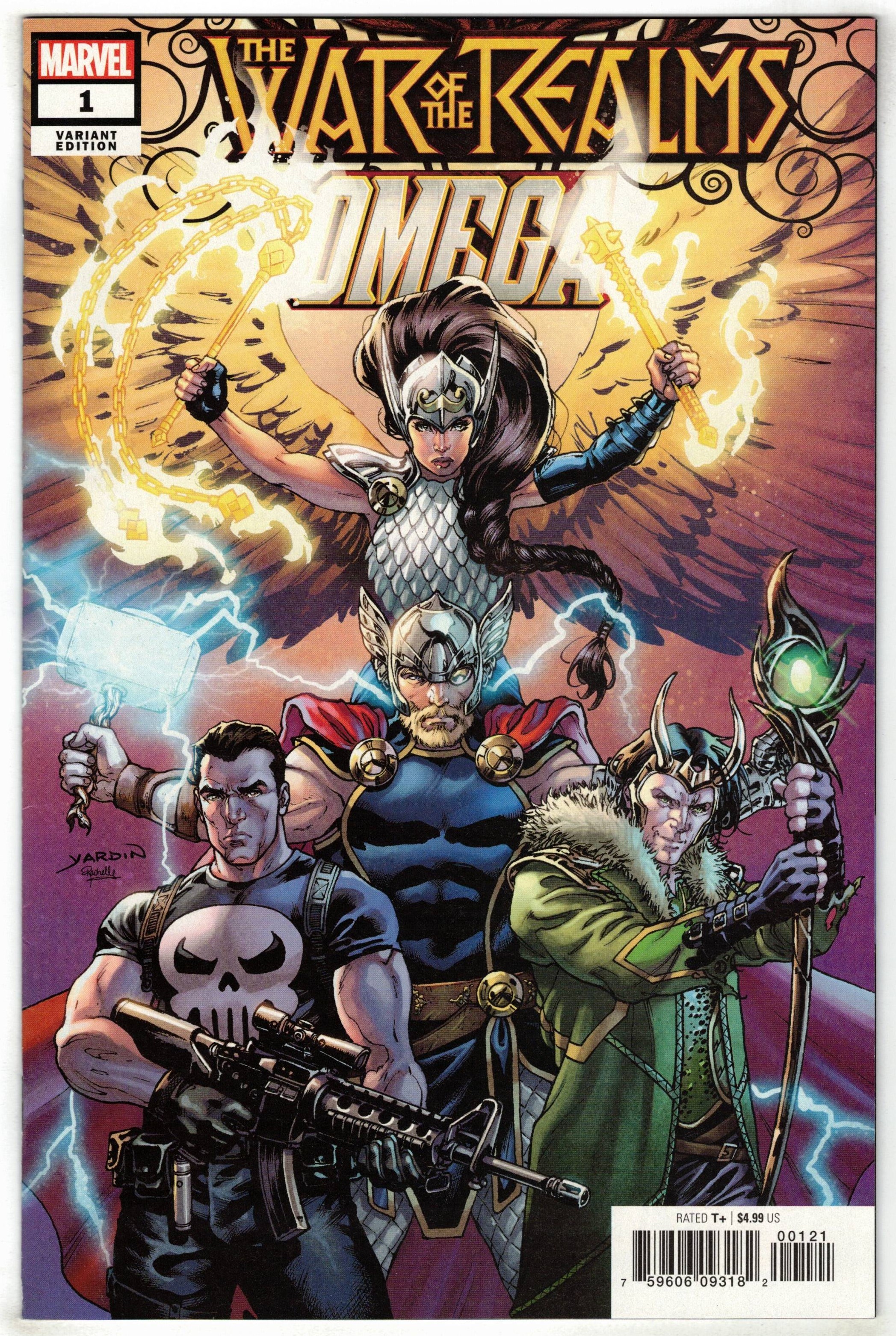 War of the Realms Omega #1 1:50 Yardin Variant Marvel 2019 VF/NM