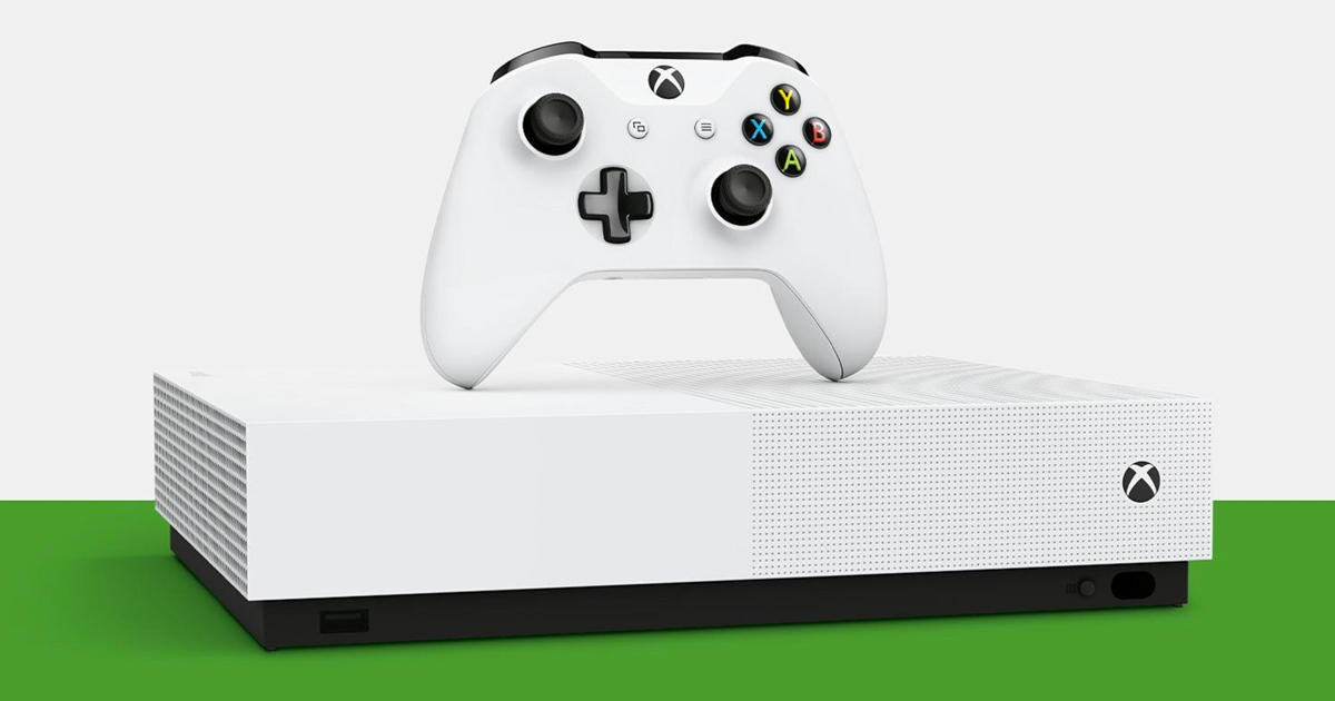 ディスクドライブを廃止した新モデル「Xbox One S 1TB All Digital