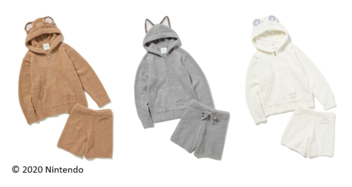 ジェラピケ×あつ森！「あつまれ どうぶつの森」モチーフの全32