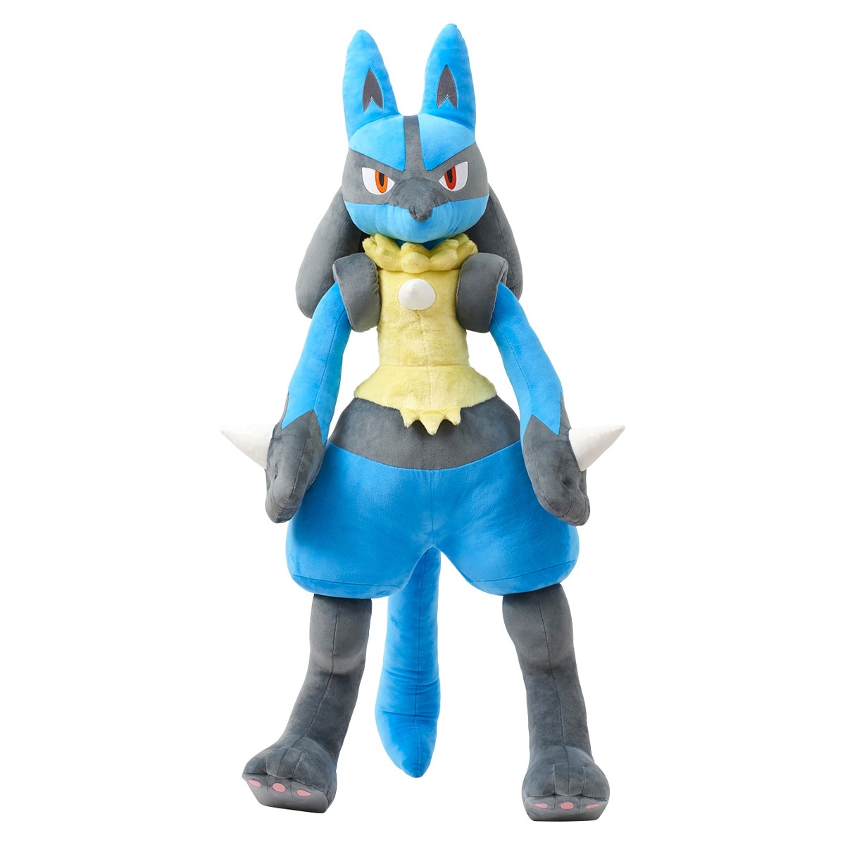 波動は我にあり！「ぬいぐるみ 等身大ルカリオ」ポケモンセンター