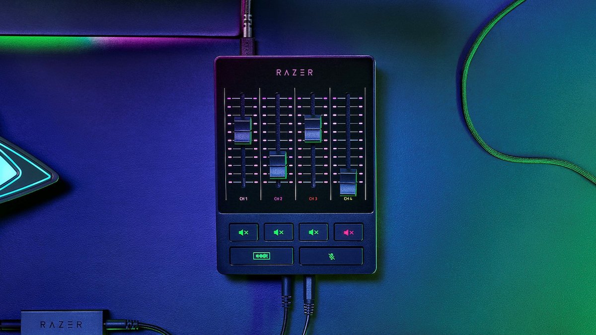 実況配信の必需品もRazerが手掛けるとこうなる！「Razer Audio Mixer