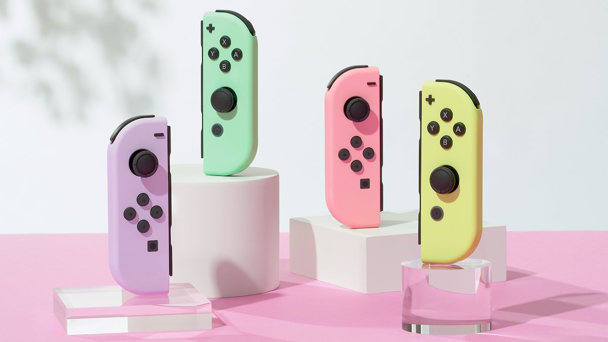 Nintendo Switch Joy-Cons come in new pastel colors to brighten up