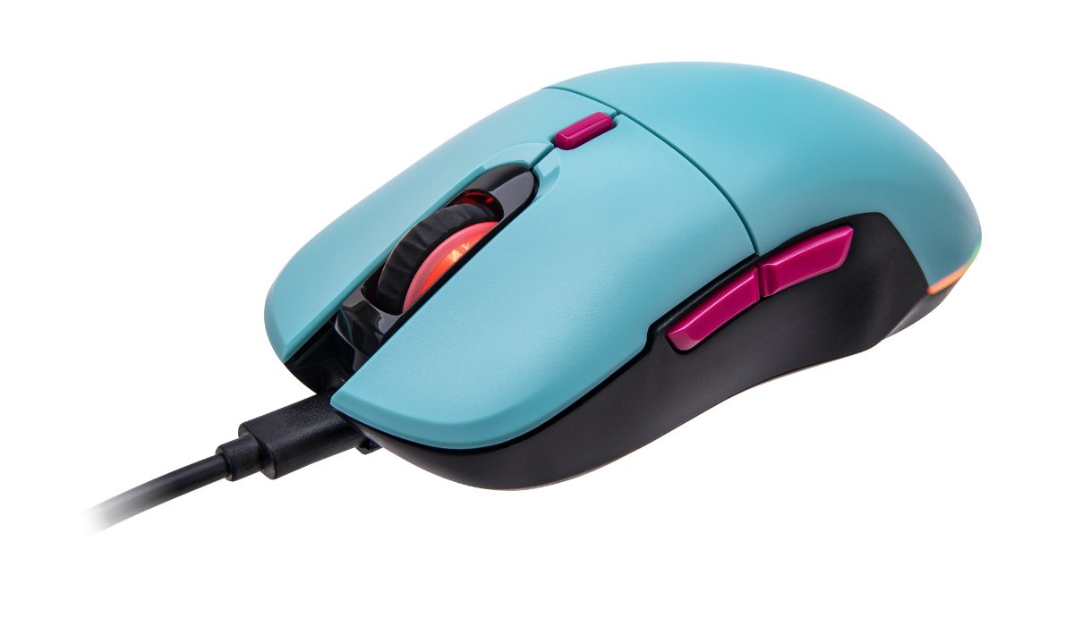 Thermaltake Hatsune Miku Collaboration Gaming Mouse and Mouse Pad