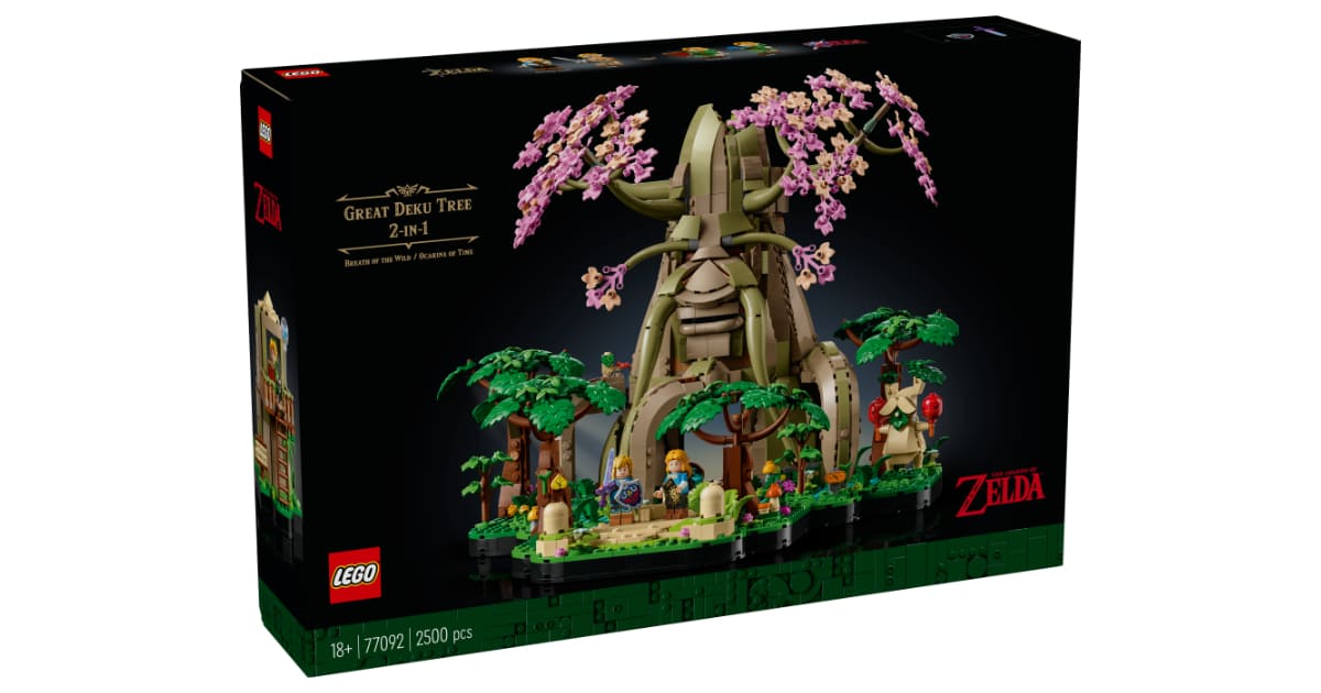 Pre-orders Start for LEGO The Legend of Zelda: Great Deku Tree 2