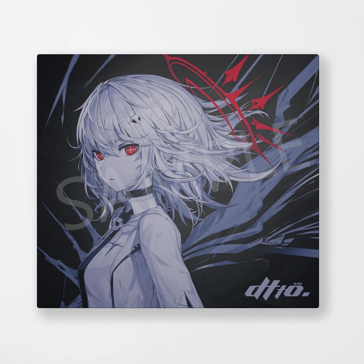 REJECT-Affiliated VTuber dtto.'s Glass Mousepad REJECT x Arbiter