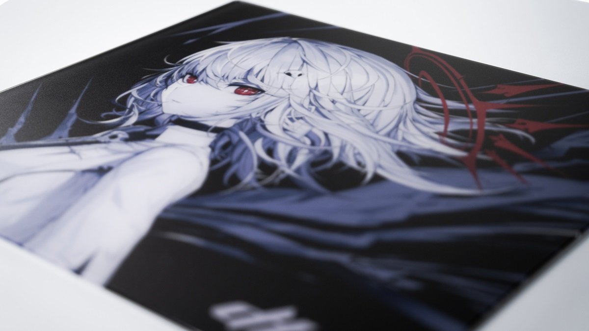 REJECT-Affiliated VTuber dtto.'s Glass Mousepad REJECT x Arbiter