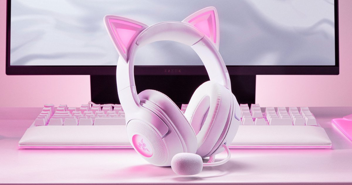 Razer」のゲーミングチェア、ネコミミヘッドセットに新色が登場！3月28